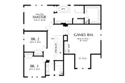 Craftsman Style House Plan - 3 Beds 2.5 Baths 2976 Sq/Ft Plan #48-1002 