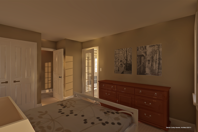 House Design - Photo 6 for Cottage House Plan #489-5 - 1 bed, 1 bath