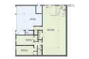 Southern Style House Plan - 5 Beds 4.5 Baths 5689 Sq/Ft Plan #17-2718 