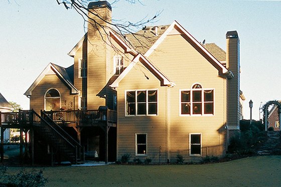 Exterior - Rear Elevation for Country House Plan #927-959 - 3 bed, 2.5 bath