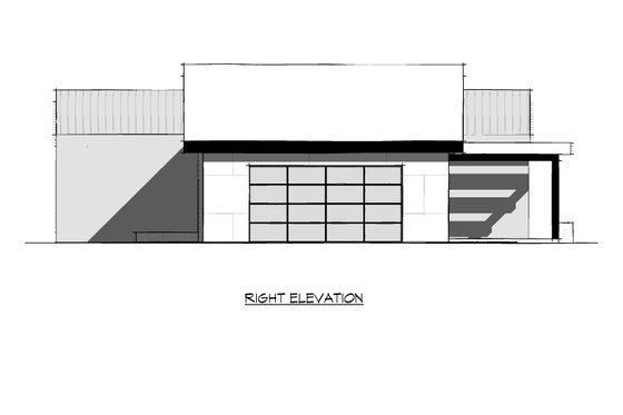 Exterior - Other Elevation 1 for European House Plan #1066-299 - 2 bed, 2 bath