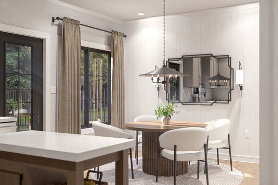 Interior - Dining Room for Cottage House Plan #455-703 - 2 bed, 2.5 bath