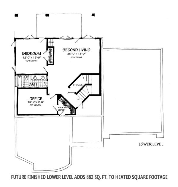 Dream House Plan - Future Finished Basement