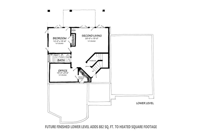 Architectural House Design - Future Finished Basement