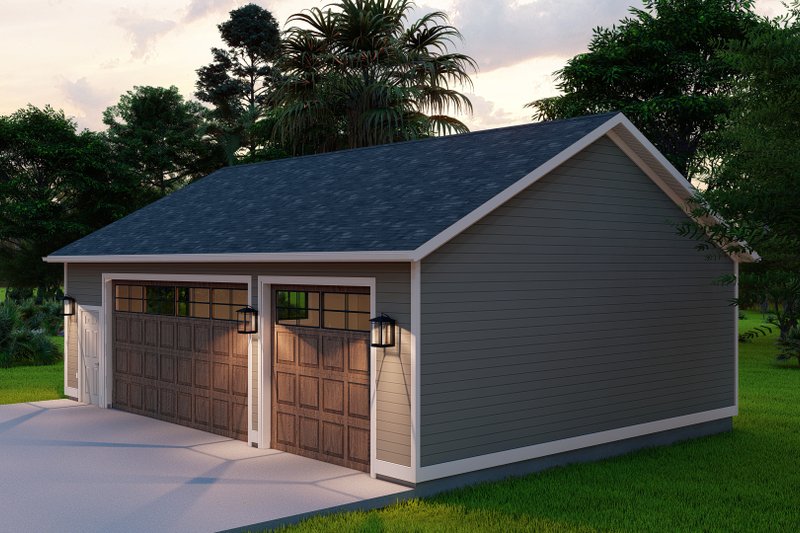House Plan Design - Exterior - Front Elevation 3 for Traditional House Plan #1060-128, 0 bath