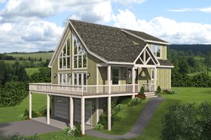 Traditional Exterior - Front Elevation Plan #932-440