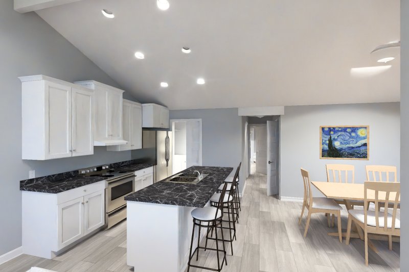 Dream House Plan - Interior - Kitchen 2 for Modern House Plan #513-2440 - 2 bed, 2 bath