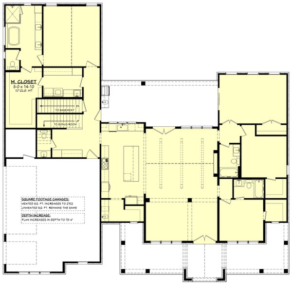 Architectural House Design - Farmhouse Floor Plan - Other Floor Plan #430-423