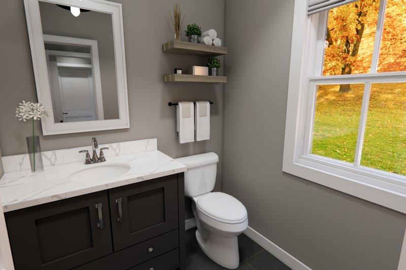 House Design - Interior - Bathroom for Bungalow House Plan #51-1370 - 3 bed, 2.5 bath