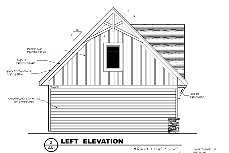 Architectural House Design - Exterior - Other Elevation for Modern House Plan #51-1570, 0 bath