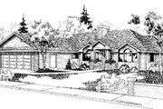 Traditional Style House Plan - 3 Beds 2 Baths 2185 Sq/Ft Plan #60-154 