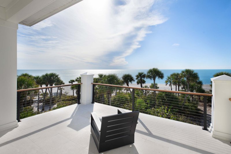 House Blueprint - Exterior - Covered Porch 1 for Beach House Plan #938-115 - 3 bed, 3.5 bath