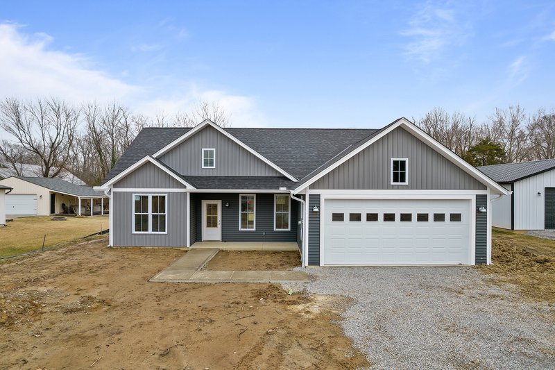 House Design - Exterior - Front Elevation 7 for Farmhouse House Plan #430-209 - 3 bed, 2 bath