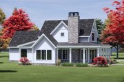 Farmhouse Style House Plan - 3 Beds 2.5 Baths 1993 Sq/Ft Plan #1096-131 