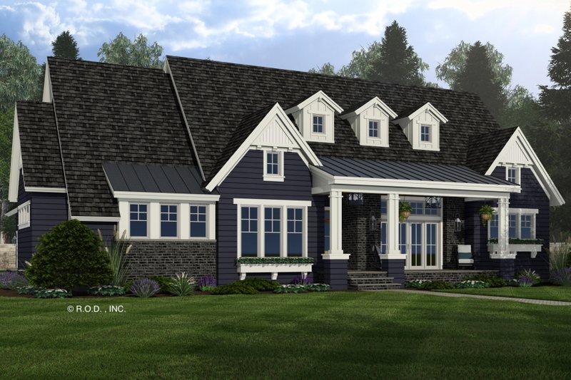 House Plan Design - Exterior - Front Elevation 5 for Craftsman House Plan #51-1306 - 3 bed, 2.5 bath