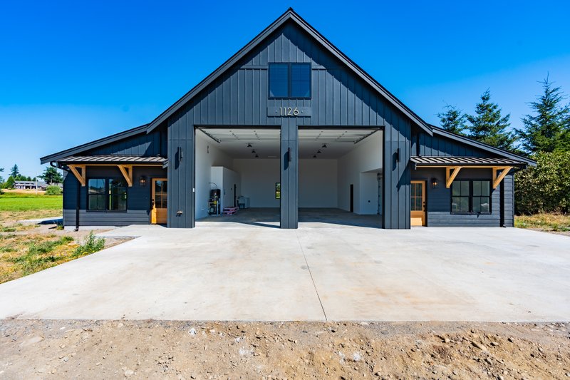 Architectural House Design - Exterior - Front Elevation 6 for Barndominium House Plan #1070-121 - 1 bed, 1 bath
