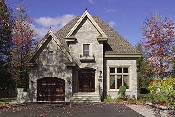 Photo 4 for European House Plan #23-360 - 3 bed, 2 bath
