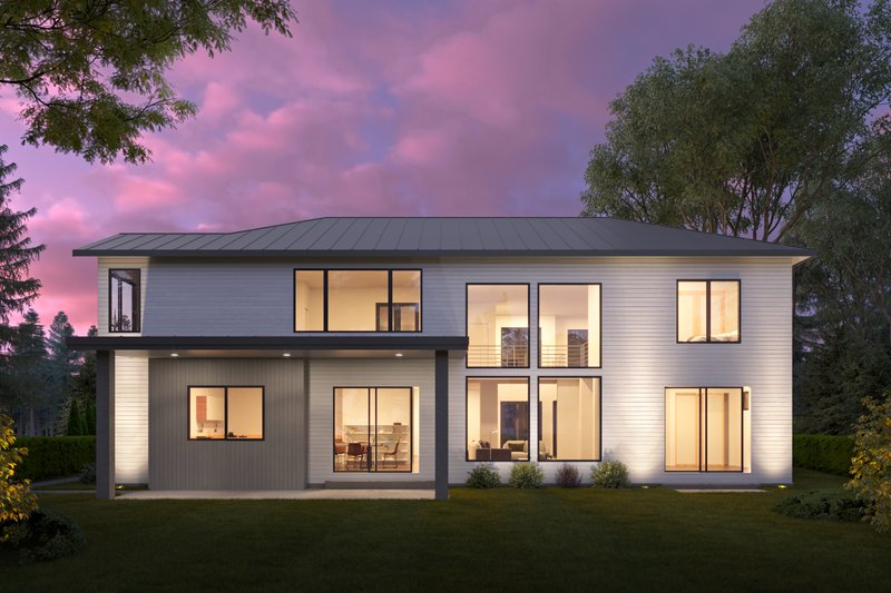 Architectural House Design - Exterior - Other Elevation 2 for Farmhouse House Plan #1066-213 - 5 bed, 4.5 bath