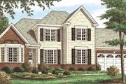 Traditional Style House Plan - 3 Beds 2.5 Baths 1974 Sq/Ft Plan #34-130 
