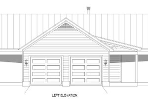 Exterior - Other Elevation for Country House Plan #932-836 - 2 bed, 2 bath