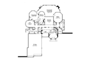 European Style House Plan - 4 Beds 4 Baths 3376 Sq/Ft Plan #119-358 
