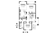 Traditional Style House Plan - 2 Beds 2.5 Baths 1625 Sq/Ft Plan #48-441 