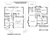Farmhouse Style House Plan - 3 Beds 2 Baths 1478 Sq/Ft Plan #1100-87 Floor 