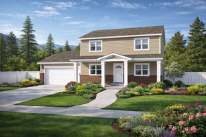 House Blueprint - Traditional Exterior - Front Elevation Plan #1060-440