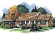 Country Style House Plan - 3 Beds 2.5 Baths 2022 Sq/Ft Plan #18-4506 