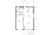 Craftsman Style House Plan - 3 Beds 2.5 Baths 1357 Sq/Ft Plan #423-6 