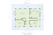 Southern Style House Plan - 3 Beds 3.5 Baths 3060 Sq/Ft Plan #17-2053 Floor 