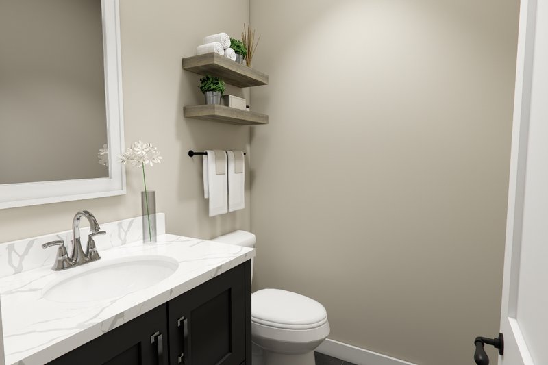 House Design - Interior - Bathroom 3 for Farmhouse House Plan #51-1389 - 3 bed, 2.5 bath