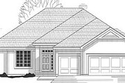 Traditional Style House Plan - 4 Beds 3 Baths 2961 Sq/Ft Plan #67-352 
