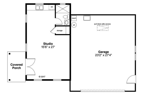 Traditional Floor Plan - Main Floor Plan #124-1051