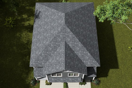 Exterior - Other Elevation 3 for Cottage House Plan #513-2265 - 3 bed, 2.5 bath