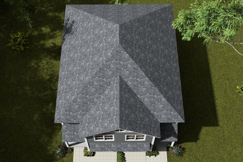 House Design - Exterior - Other Elevation 3 for Cottage House Plan #513-2265 - 3 bed, 2.5 bath