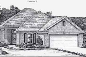 Colonial Exterior - Front Elevation Plan #310-764