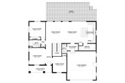 Craftsman Style House Plan - 5 Beds 3.5 Baths 3237 Sq/Ft Plan #1060-246 