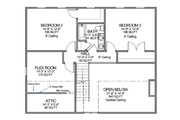 Craftsman Style House Plan - 3 Beds 2.5 Baths 2001 Sq/Ft Plan #1116-31 Floor 