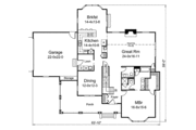 Farmhouse Style House Plan - 4 Beds 3.5 Baths 2685 Sq/Ft Plan #57-549 