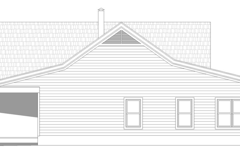 Dream House Plan - Exterior - Other Elevation for Country House Plan #932-588 - 2 bed, 2 bath