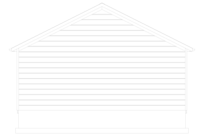 House Plan Design - Exterior - Other Elevation 1 for Traditional House Plan #1060-128, 0 bath