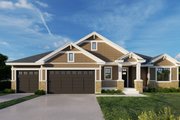 Craftsman Style House Plan - 4 Beds 3 Baths 2734 Sq/Ft Plan #112-244 