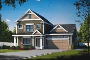 Traditional Exterior - Front Elevation Plan #20-2441