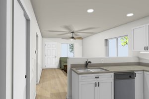 Interior - Other for Modern House Plan #1099-8 - 2 bed, 2 bath