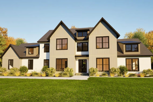 Architectural House Design - Contemporary Exterior - Front Elevation Plan #1116-10