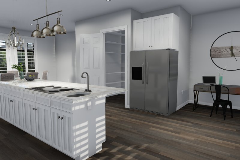 House Plan Design - Interior - Kitchen 2 for European House Plan #1060-75 - 3 bed, 3.5 bath