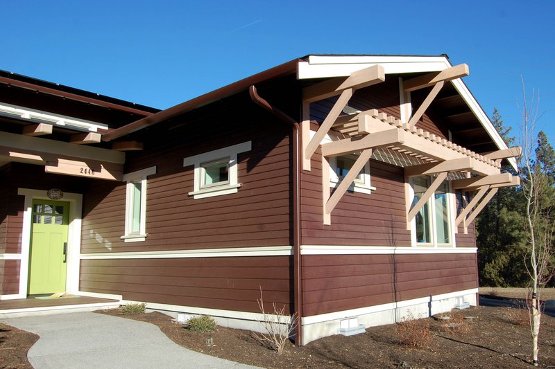 House Blueprint - Photo 2 for Craftsman House Plan #895-22 - 3 bed, 2 bath