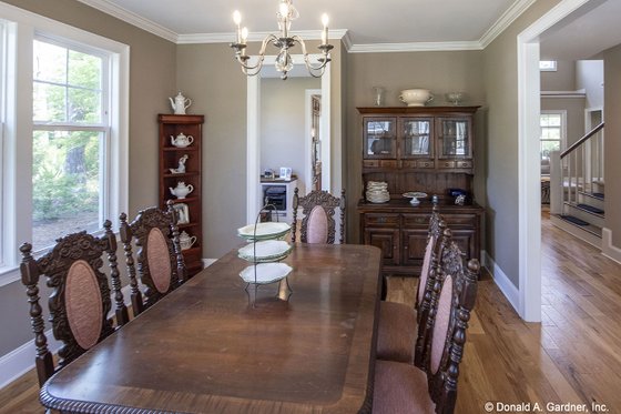 Interior - Dining Room for Craftsman House Plan #929-833 - 3 bed, 2.5 bath