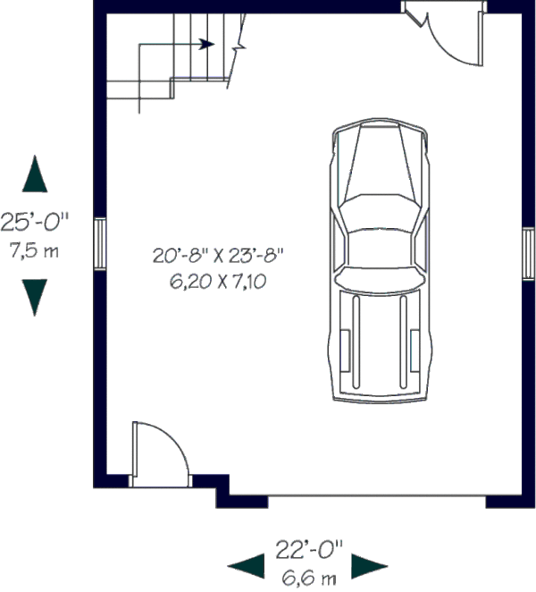 House Design - Country Floor Plan - Main Floor Plan #23-2276